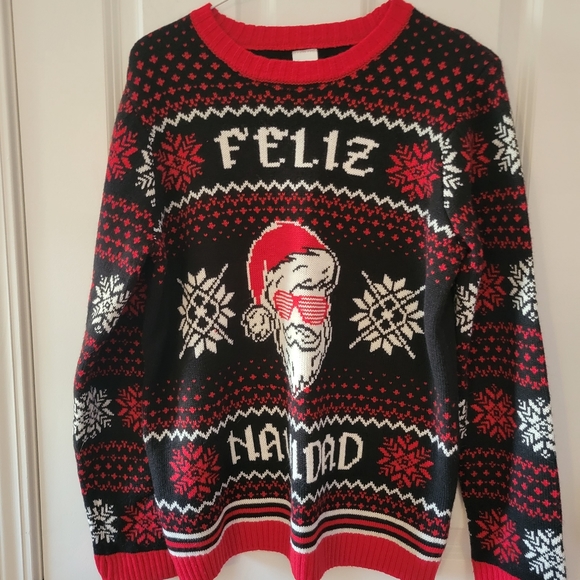 Kids ugly Christmas sweater XXL 18 - Picture 1 of 3